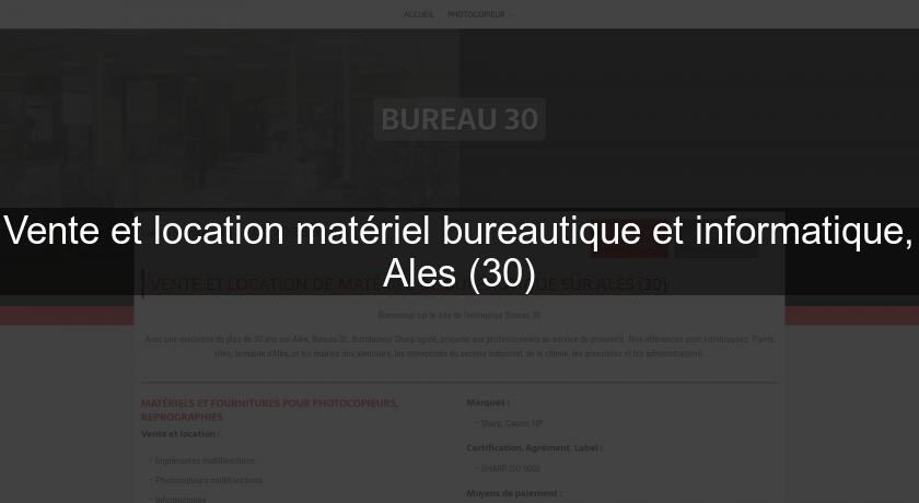 Vente et location matériel bureautique et informatique, Ales (30)