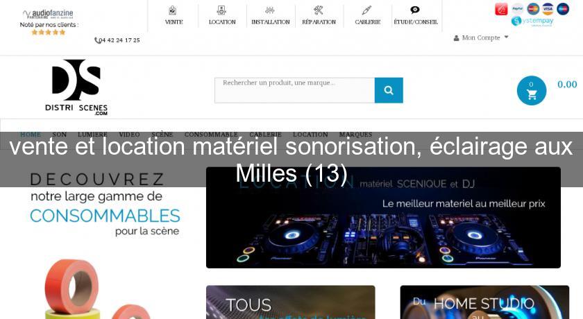 vente et location matériel sonorisation, éclairage aux Milles (13) vente et location matériel sonorisation, éclairage aux Milles (13)
