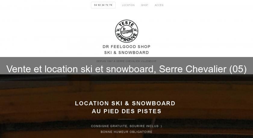 Vente et location ski et snowboard, Serre Chevalier (05) Vente et location ski et snowboard, Serre Chevalier (05)