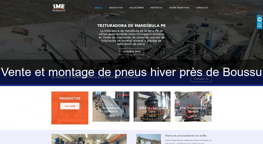 Vente et montage de pneus hiver près de Boussu Vente et montage de pneus hiver près de Boussu