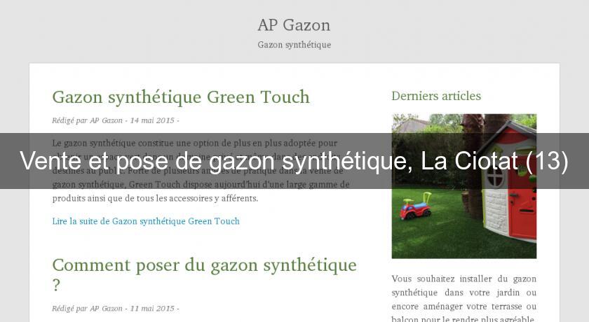 gazon synthetique la ciotat
