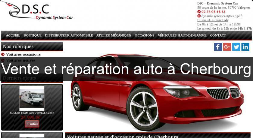 Vente et réparation auto à Cherbourg