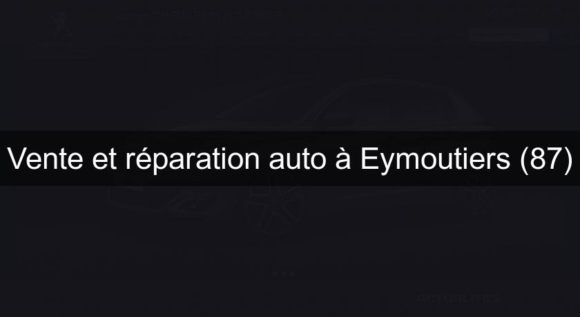 Vente et réparation auto à Eymoutiers (87) Vente et réparation auto à Eymoutiers (87)