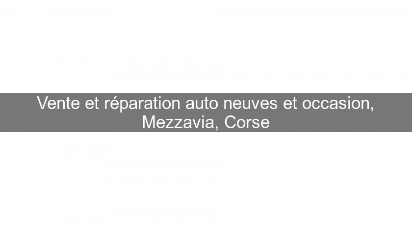 Vente et réparation auto neuves et occasion, Mezzavia, Corse