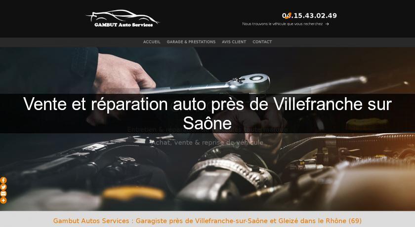 Vente et réparation auto près de Villefranche sur Saône Vente et réparation auto près de Villefranche sur Saône