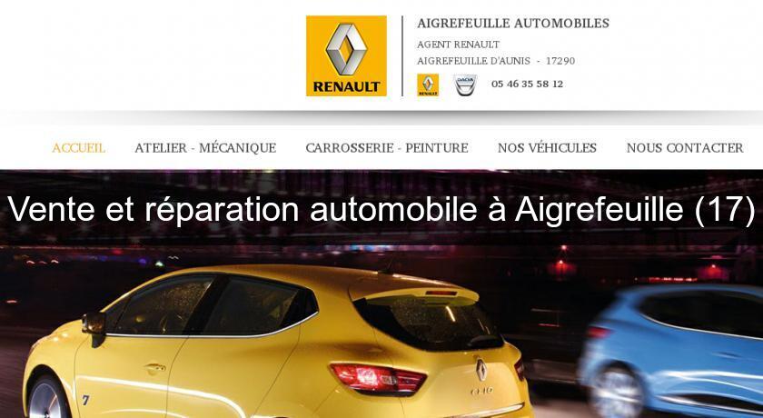 Vente et réparation automobile à Aigrefeuille (17)