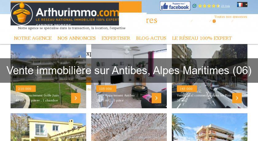 Vente immobilière sur Antibes, Alpes Maritimes (06) Vente immobilière sur Antibes, Alpes Maritimes (06)