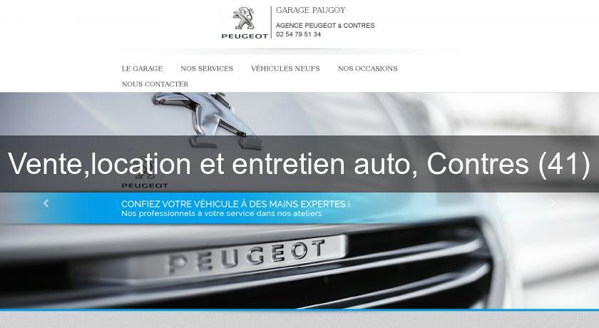 Vente,location et entretien auto, Contres (41) Vente,location et entretien auto, Contres (41)