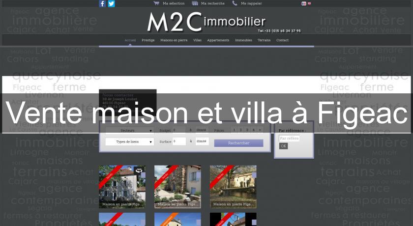 Vente maison et villa à Figeac Vente maison et villa à Figeac