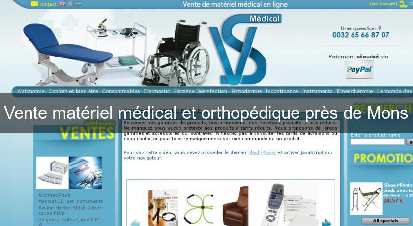 Vente matériel médical et orthopédique près de Mons Vente matériel médical et orthopédique près de Mons
