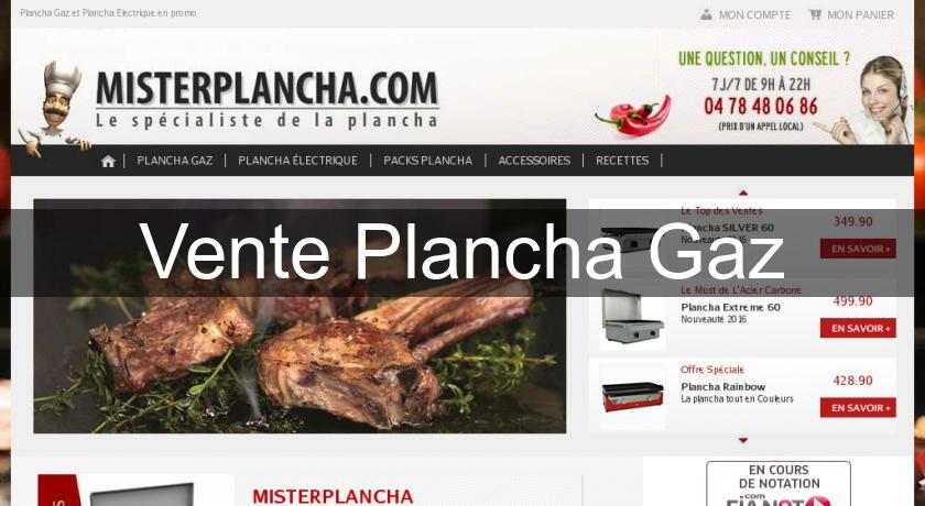 Vente Plancha Gaz