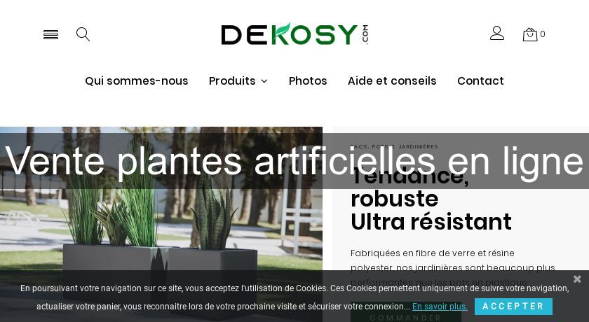 Vente plantes artificielles en ligne Vente plantes artificielles en ligne