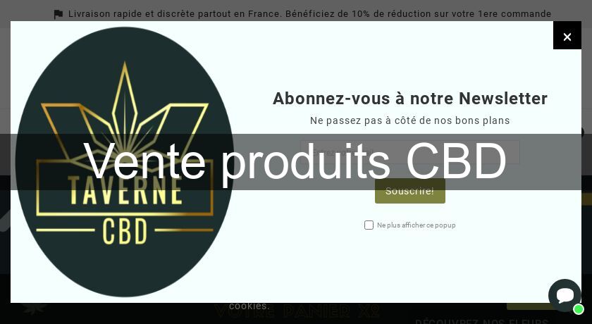 Vente produits CBD