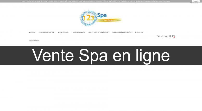 Vente Spa en ligne