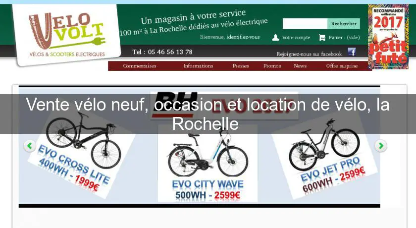 Vente vélo neuf, occasion et location de vélo, la Rochelle 