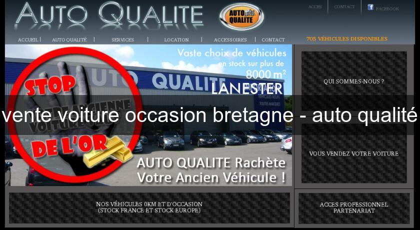 vente voiture occasion bretagne - auto qualité