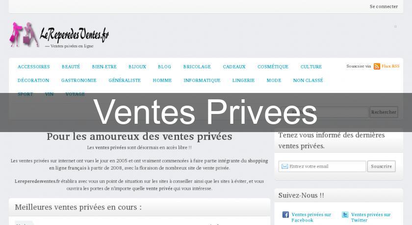 Ventes Privees Ventes Privees