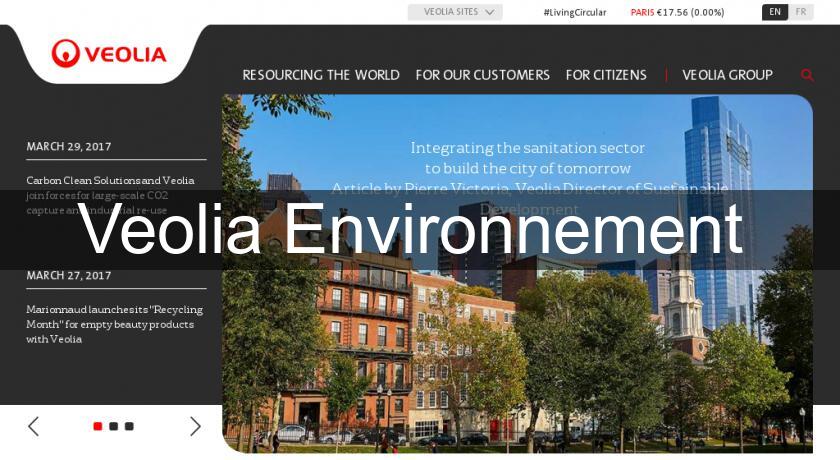 Veolia Environnement Veolia Environnement