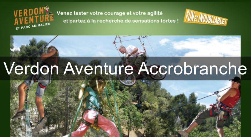 Verdon Aventure Accrobranche