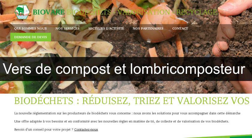 Vers de compost et lombricomposteur 