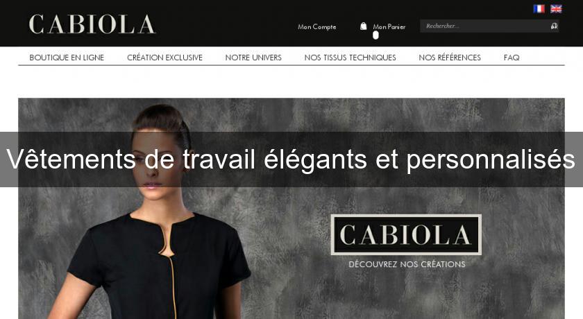 Vêtements de travail élégants et personnalisés Vêtements de travail élégants et personnalisés