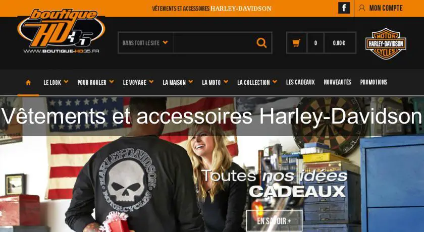 Vêtements et accessoires Harley-Davidson