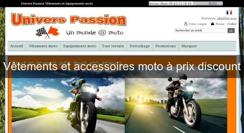 Vêtements et accessoires moto à prix discount Vêtements et accessoires moto à prix discount
