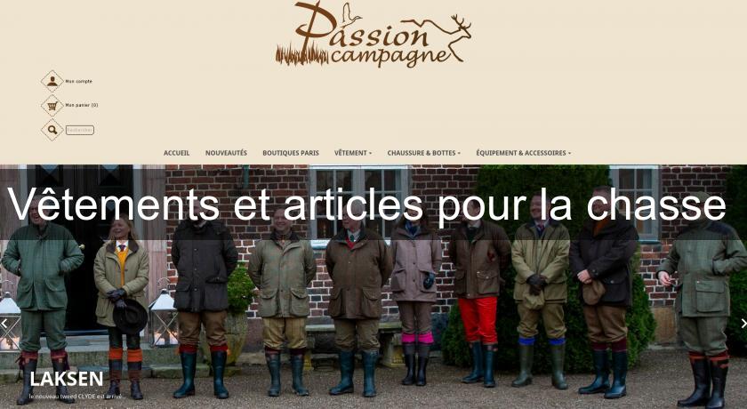 Vêtements et articles pour la chasse Vêtements et articles pour la chasse