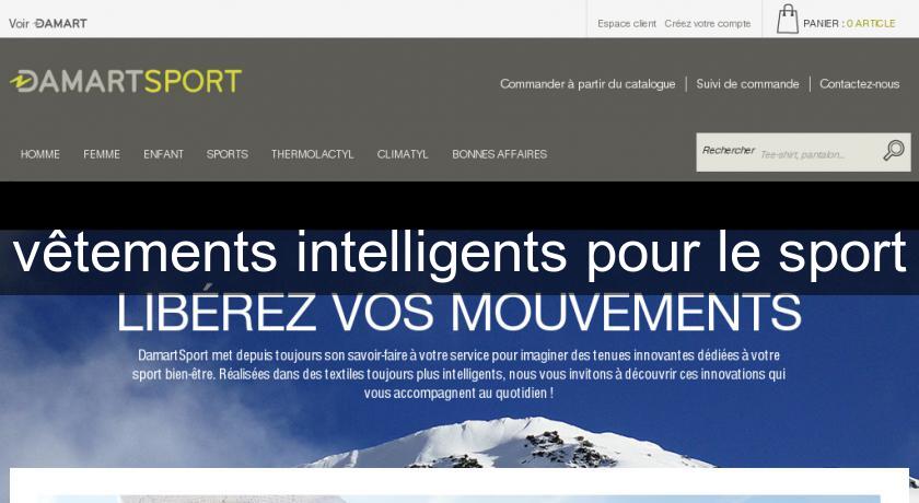 vêtements intelligents pour le sport vêtements intelligents pour le sport
