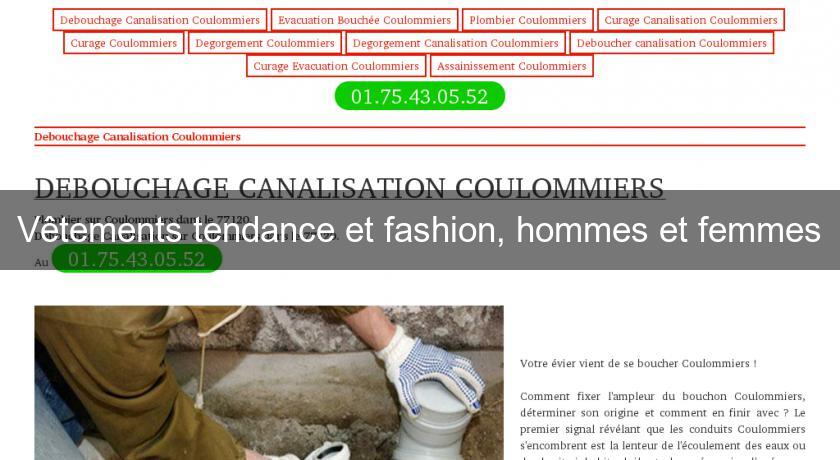 Vêtements tendance et fashion, hommes et femmes Vêtements tendance et fashion, hommes et femmes