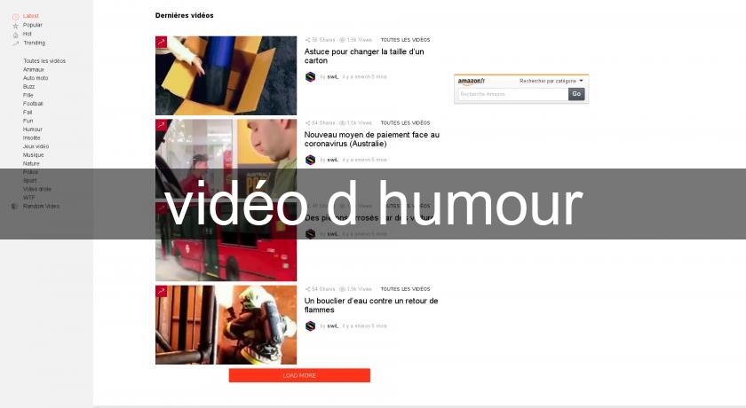 vidéo d'humour