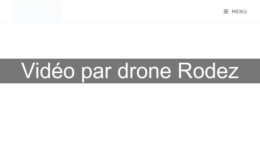 Vidéo par drone Rodez
