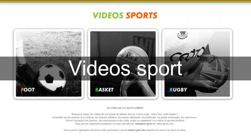 Videos sport Videos sport