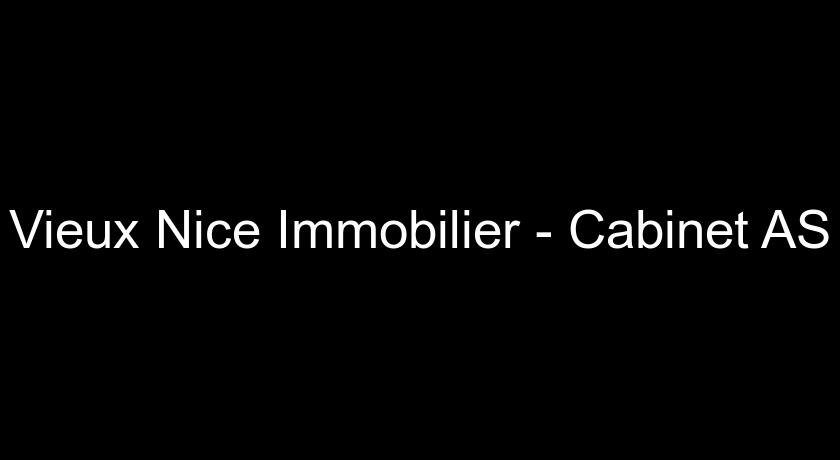 Vieux Nice Immobilier - Cabinet AS Vieux Nice Immobilier - Cabinet AS
