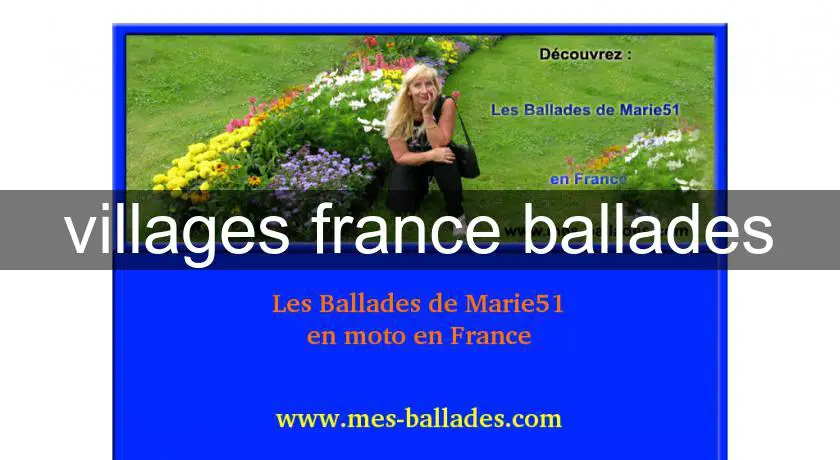villages france ballades