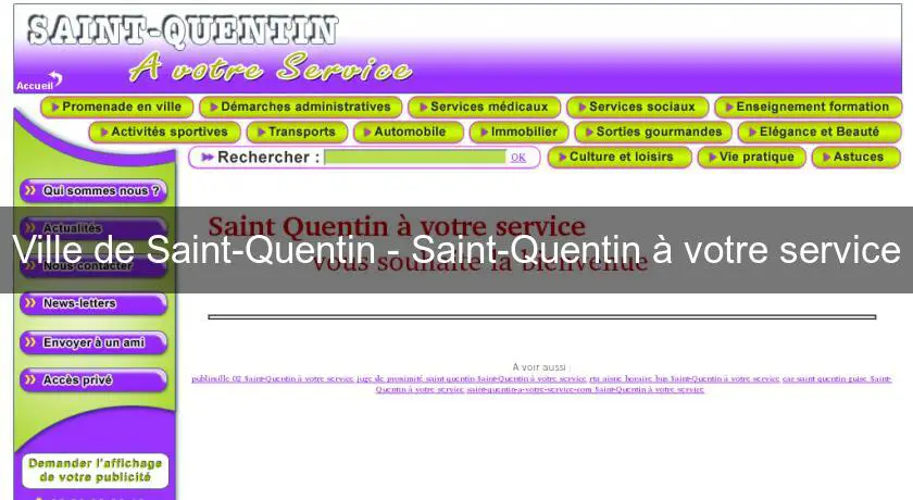 Ville de Saint-Quentin - Saint-Quentin à votre service