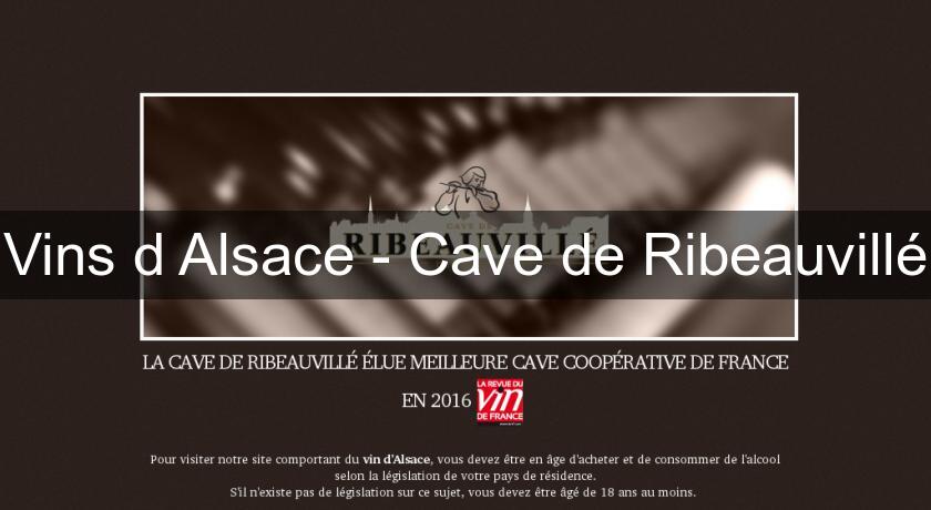 Vins d'Alsace - Cave de Ribeauvillé