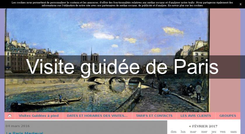 Visite guidée de Paris