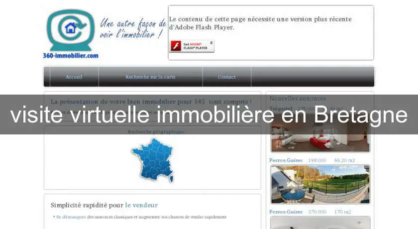 visite virtuelle immobilière en Bretagne