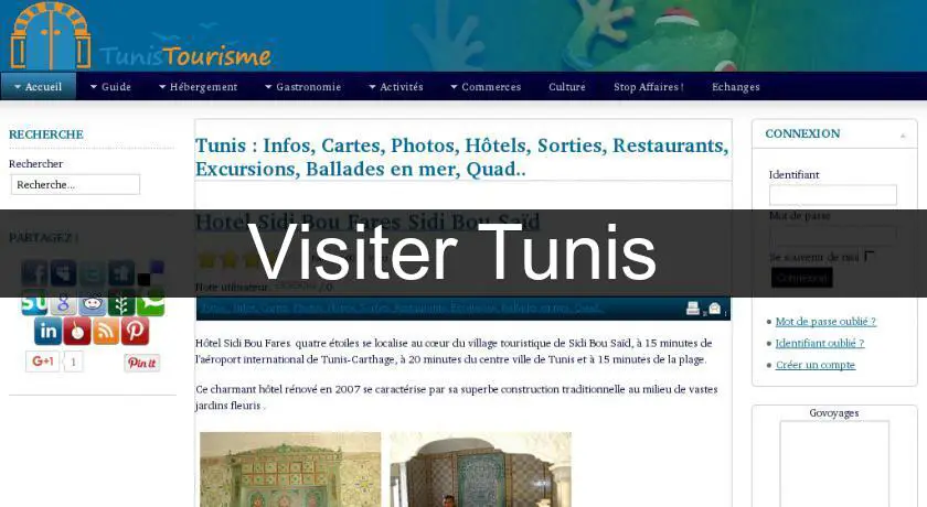 Visiter Tunis 