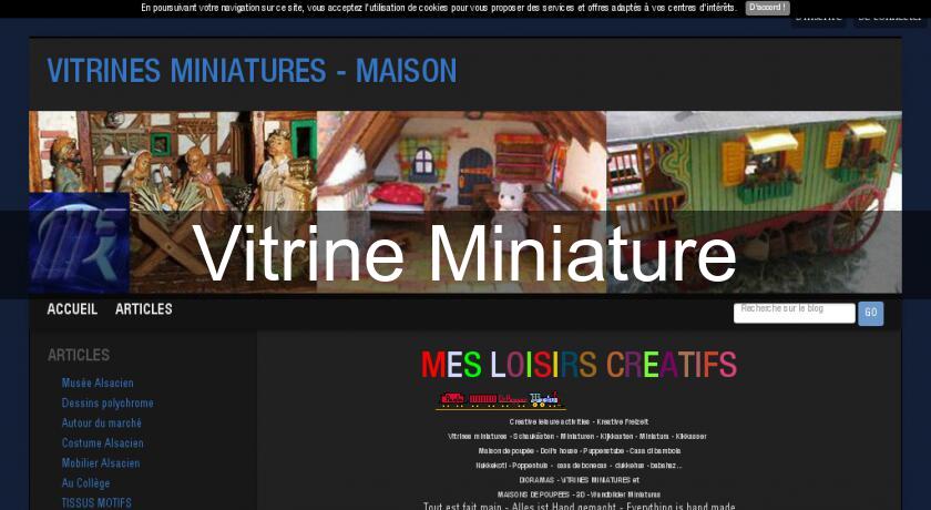 Vitrine Miniature Vitrine Miniature