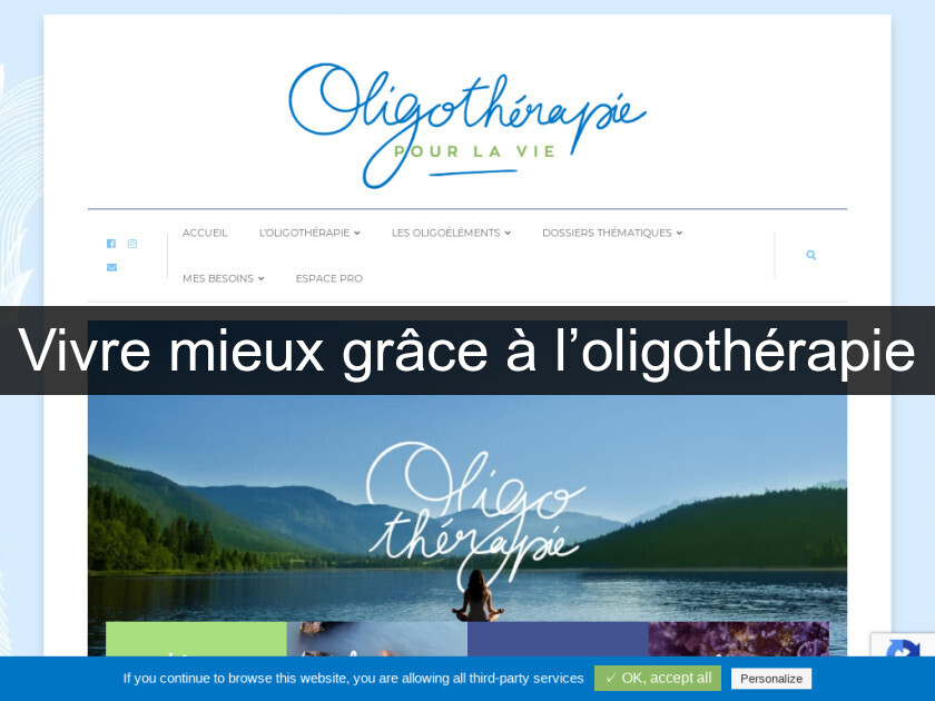 Vivre mieux grâce à l’oligothérapie Vivre mieux grâce à l’oligothérapie