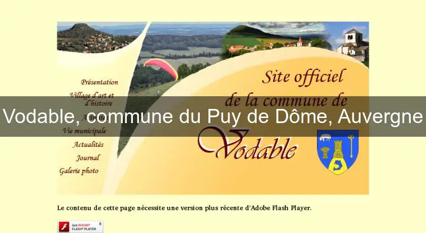 Vodable, commune du Puy de Dôme, Auvergne