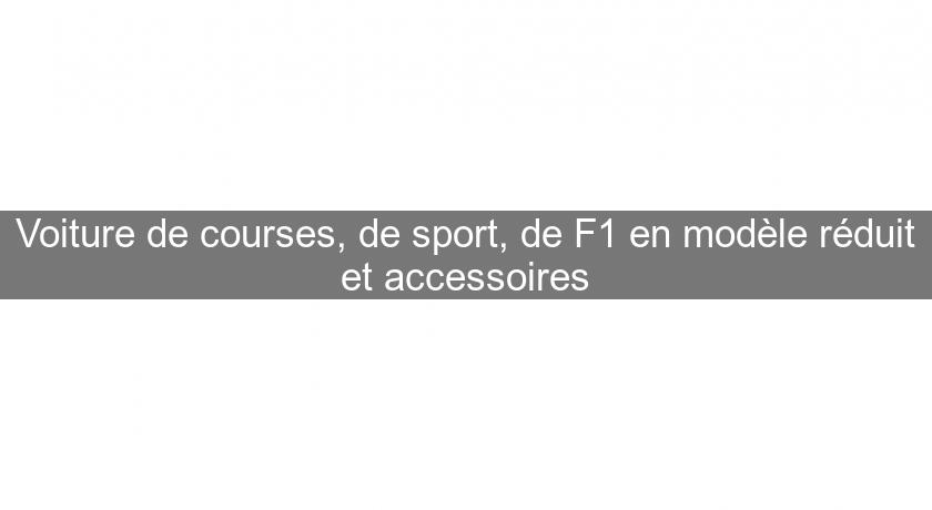 Voiture de courses, de sport, de F1 en modèle réduit et accessoires Voiture de courses, de sport, de F1 en modèle réduit et accessoires