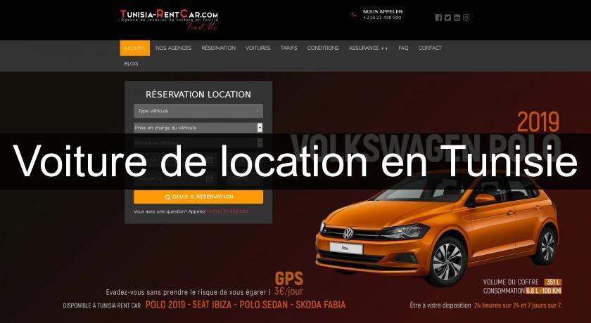 Voiture de location en Tunisie