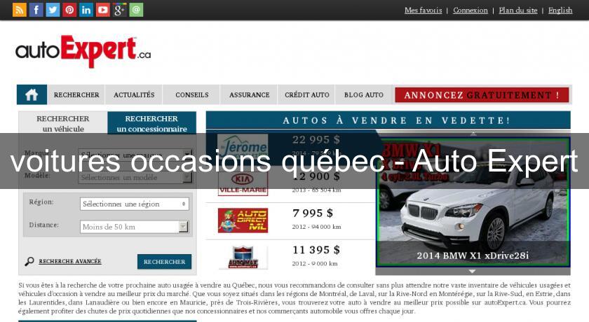 voitures occasions québec - Auto Expert