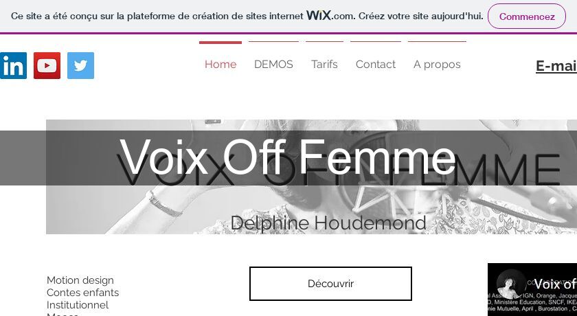 Voix Off Femme