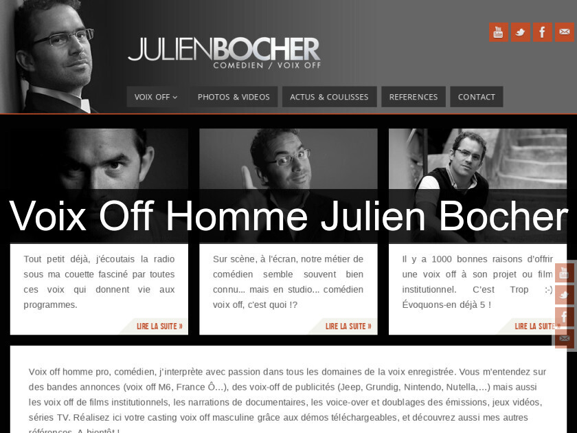 Voix Off Homme Julien Bocher Voix Off Homme Julien Bocher