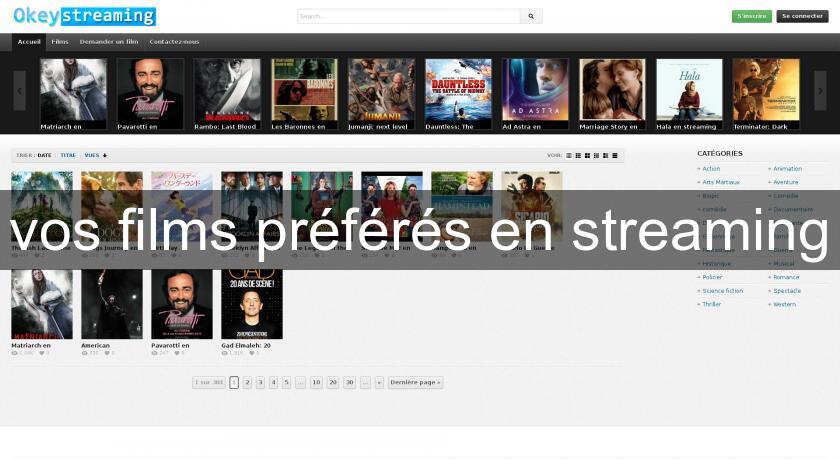vos films préférés en streaming vos films préférés en streaming