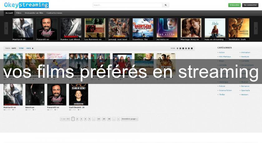 vos films préférés en streaming